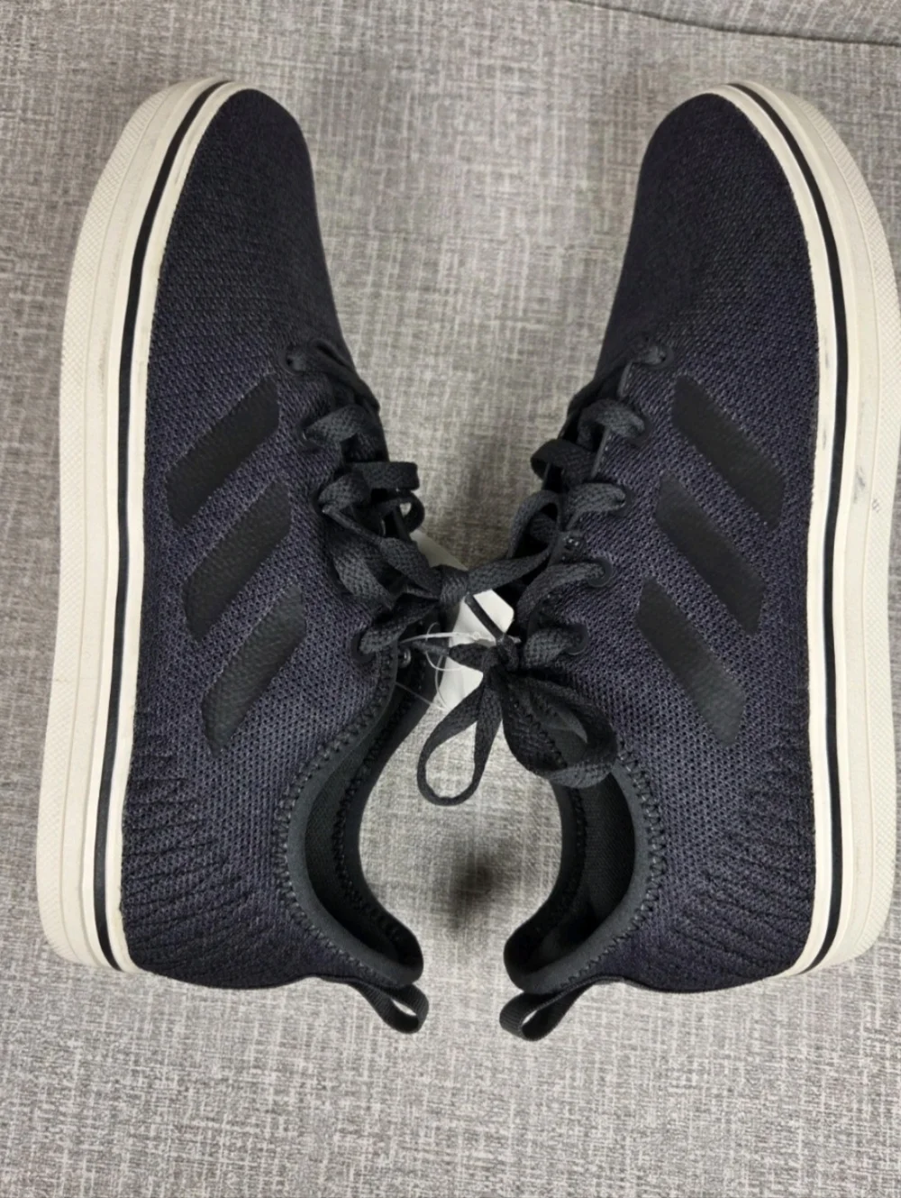 Adidas New True Chill Men’s 8 Sneakers Grey Black DA9852 Ortholite Float